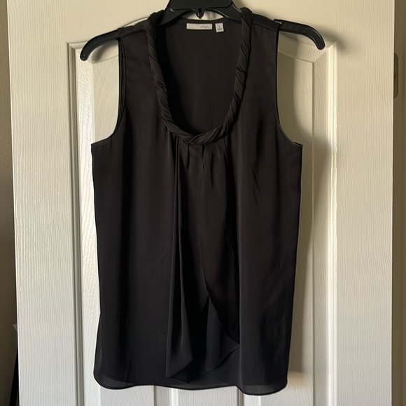 Halogen Tops - Halogen scoop neck black tank top size S
